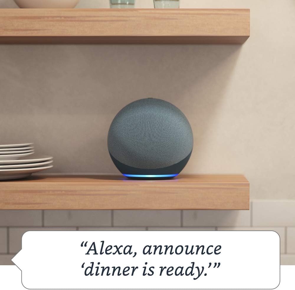 Echo (Newest Model), Alexa Speaker with Premium Sound - Rolion