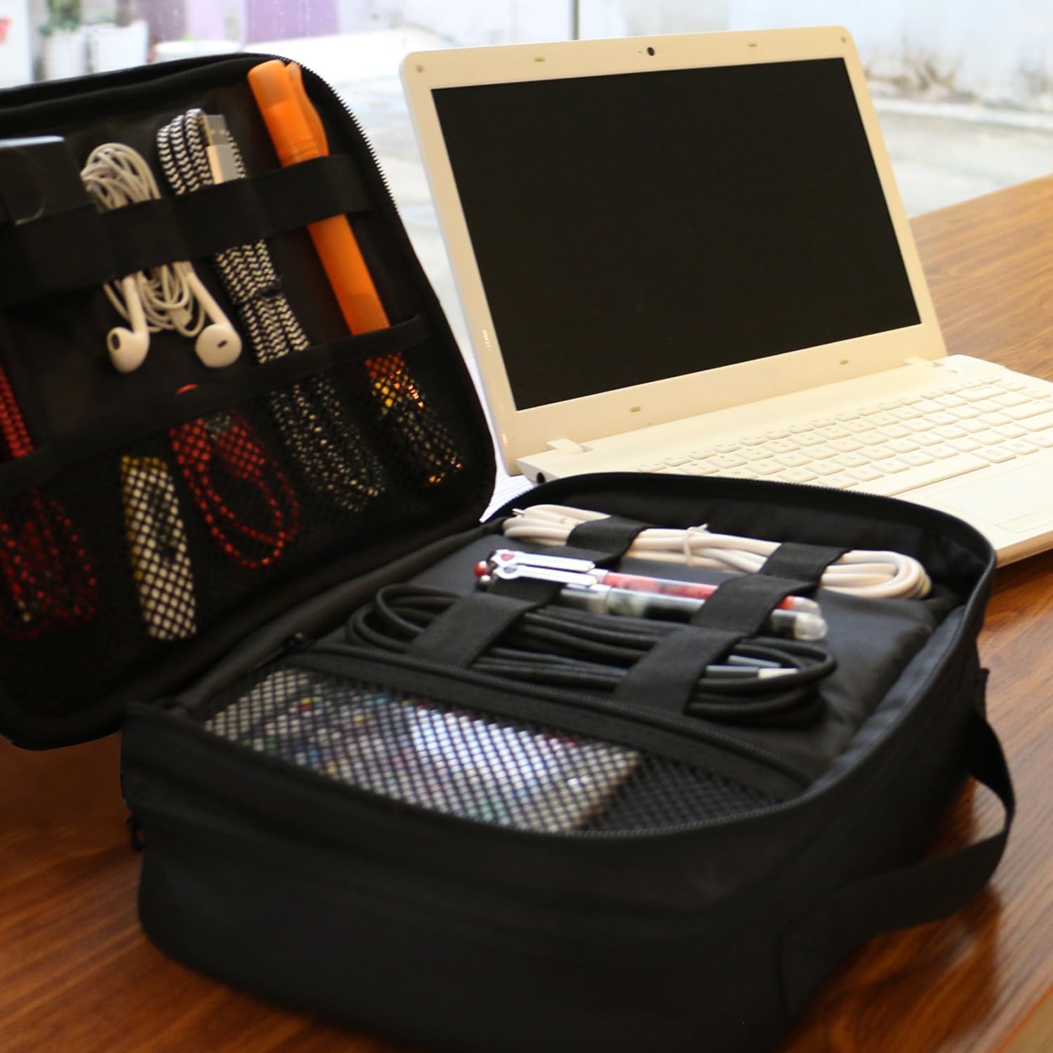 Electronics Organizer Travel Case - Rolion
